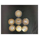 Gaming Tokens Mixed Bag Approx. .60 Oz .999 Silver