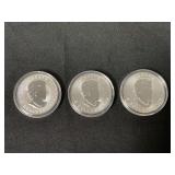 1 Oz Silver Rounds .999 Fine