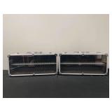 (2) Aluminum Slab Coin Carriers