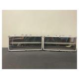 (2) Aluminum Slab Coin Carriers