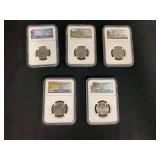 First W Mint Quarters 2019 Set EarlyRelease MS66