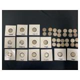 Roosevelt Dimes Mixed Dates Pre-65 Silver