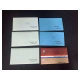 U.S Mint Uncirculated Coin Sets- Denver, Philly, Denver, Philly, Uncirculated