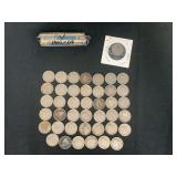 Liberty V Nickels Unsorted Mixed Dates
