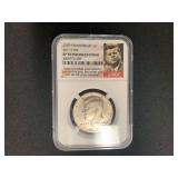 Kennedy Half 225th Anniversary 2017 S SP70 Enhanced Coin