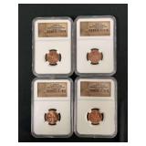 Lincoln Cents Formative Years 2009 BU & 2009 D Bu NGC Graded