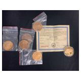 Illinois Sequicentennial Token and Tribute Buffale Tokens