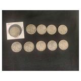 US Liberty Walking Half Dollars