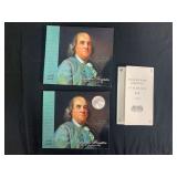 US Mint 1706-2006 Benjamin Franklin Coin & Chronicle Set