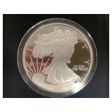 One Quarter Pound Silver American Eagle .9999 Fine Silver