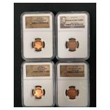 Lincoln Cents 2010, 2011, 2015 Coins