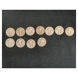 Standing Liberty Quarters