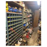 Bolt Bin And Contents Of Wall