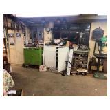 Cabinets, Tools, and Drill Presses