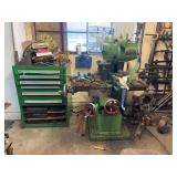 Mill And Toolbox With Bits And Mill Tools