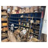 Parts Storage Shelving Unit with Parts