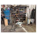 Metal Shelving and Tools