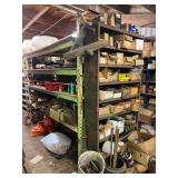 Pallet Rack, Shelf And Contents