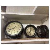 (2) Gauges And A Clock