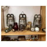 Lanterns, Spark Plugs, Clocks, and Valves