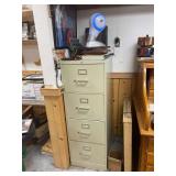 File Cabinet and Contents of File Cabinet