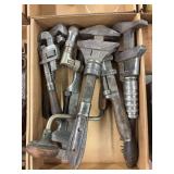 (6) Monkey Wrenches and (1) Hand Drill