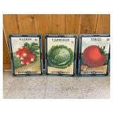 (3) Reproduction Burt’s Seed Signs