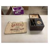 Water Bag And Old Radio