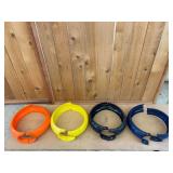 (8) Plastic Gas Globe Frame Halves