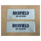 (2) Richfield Hi-Octane Panels