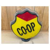 Co-op Plastic Two Piece Globe