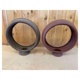 (2) Gas Globe Frames