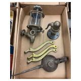 Steam Whistle, Oilers, Oilcan, and whistle arms