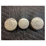 (3) Collapsible Cups