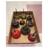 (9) Oilcans