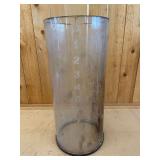 Visible Gas Pump Glass