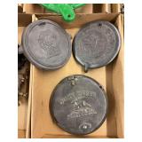(2) Planter Box Lids and (1) Stove Door