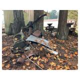 Metal Behind the Blacksmith Building