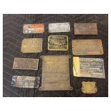 (11) Company Name Plates