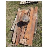 Saw Blades and Light