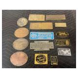 (15) Manufacturer Name Plates
