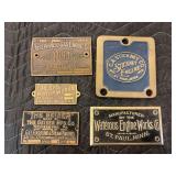 (5) Engine Name Plates