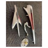(3) Hood Ornaments