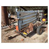 Small Trailer and Tools