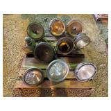 Various Headlights And Spotlights