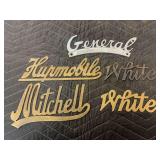 (4) Radiator Name Plates and (1) Emblem