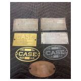 (7) JI Case Name Plates