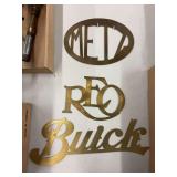 (3) Brass Automobile Radiator Plates