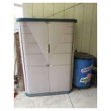 Rubbermaid Cabinet and Gatorade Cooler