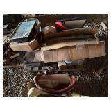 Signs, Bike Parts, And Interior parts